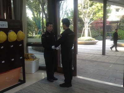 一路為你守護︱案場物管人員紀實之保安篇